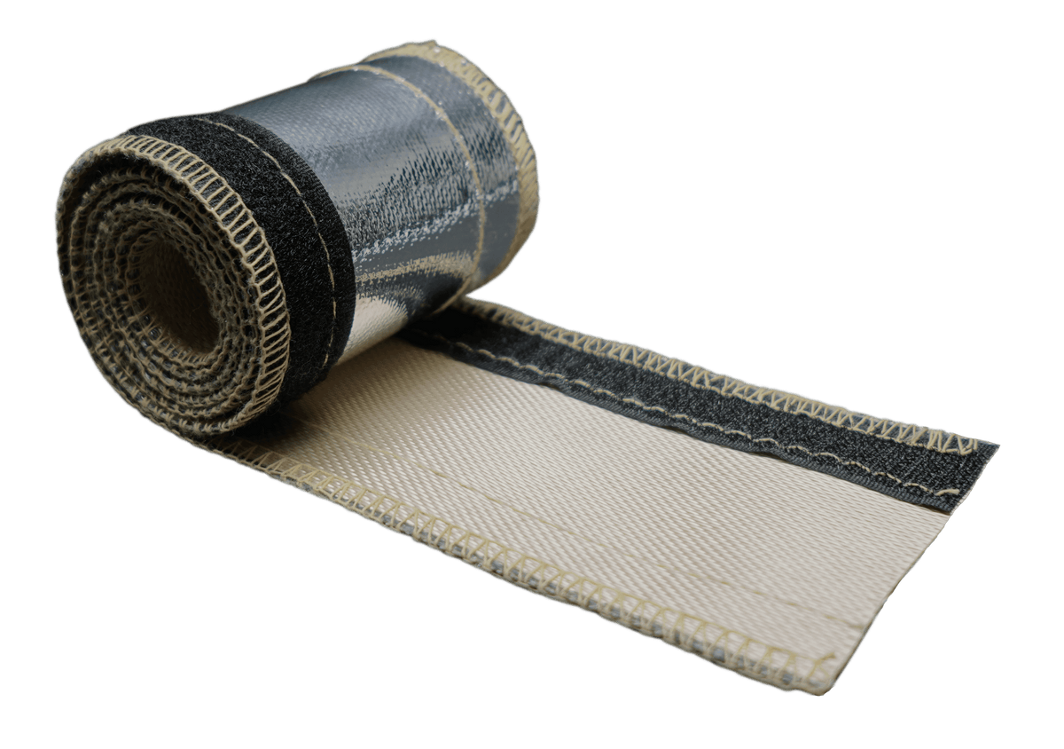 DeatschWerks 6AN 3Ft. of Reflective Heat Protection Sleeving for -6 AN Hose - 6-02-0006-V3