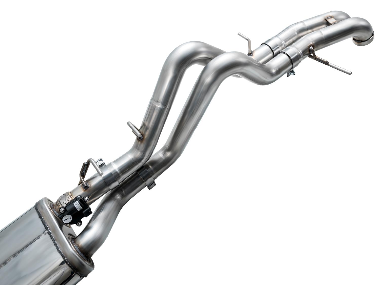 AWE 3" SwitchPath Catback Exhaust System - Dual BashGuards (2022-2025 Ford Bronco Raptor 3.0L) - 3025-31327