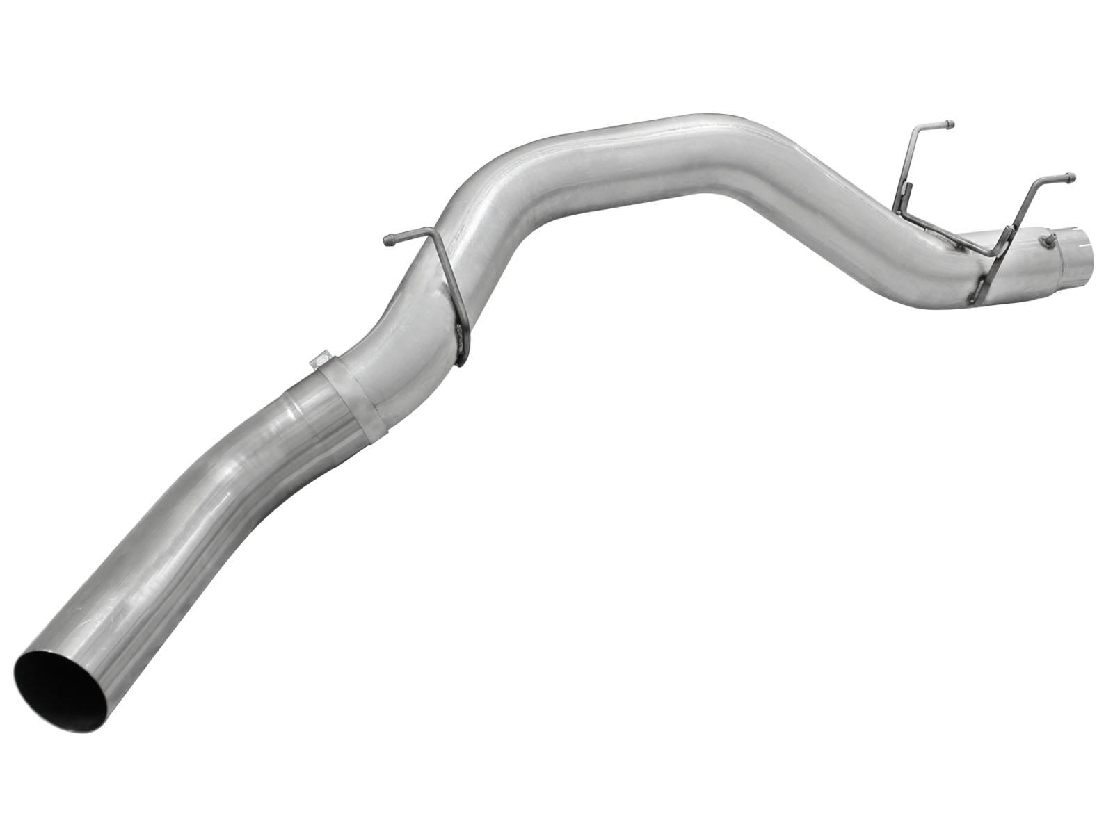 AFE Large Bore-HD 5 IN 409 Stainless Steel DPF-Back Exhaust System (2013-2018 2500, 2500, 2500, 3500, 3500, 3500) - 49-42039