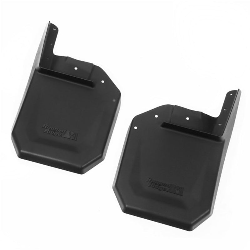 Rugged Ridge This Pair Of Front Splash Guards From Rugged Ridge Fits 07-18 Jeep Wrangler. - 11642.11