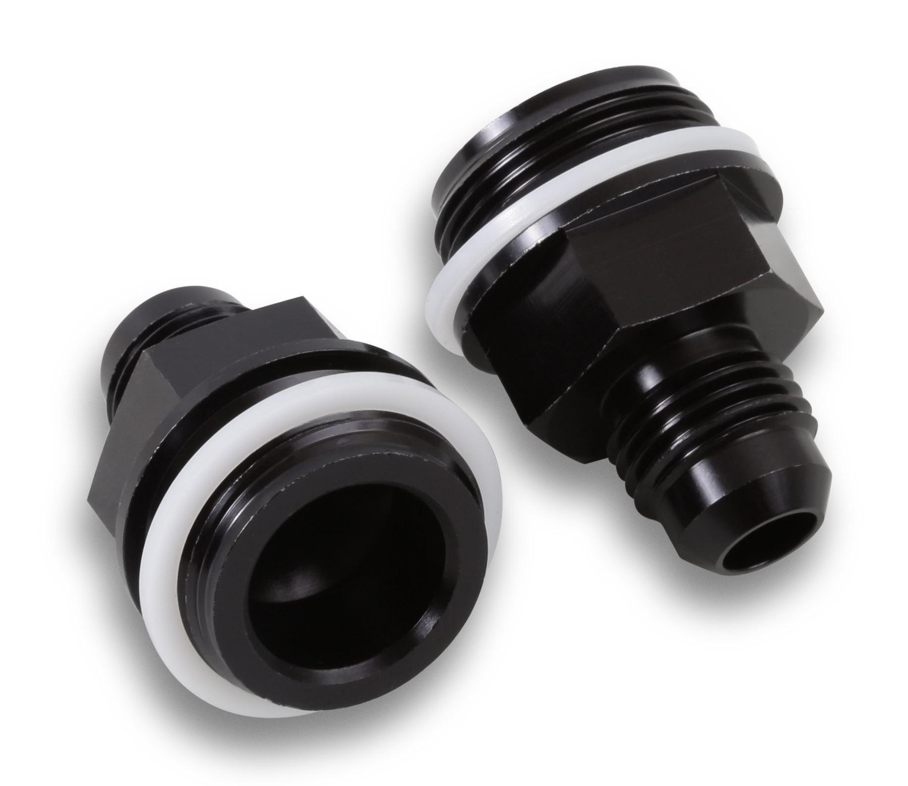 Quickfuel Dual Feed Fuel Line #6AN (Black). - 34-600BKQFT
