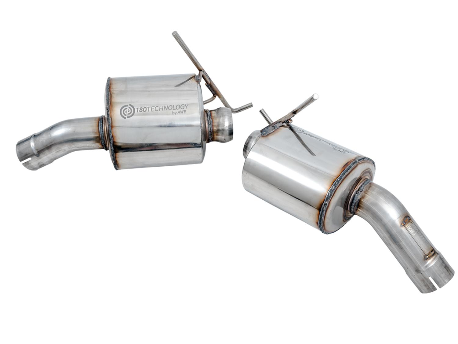 AWE Track-to-Touring Exhaust Conversion Kit for C8 Corvette - 3815-11045
