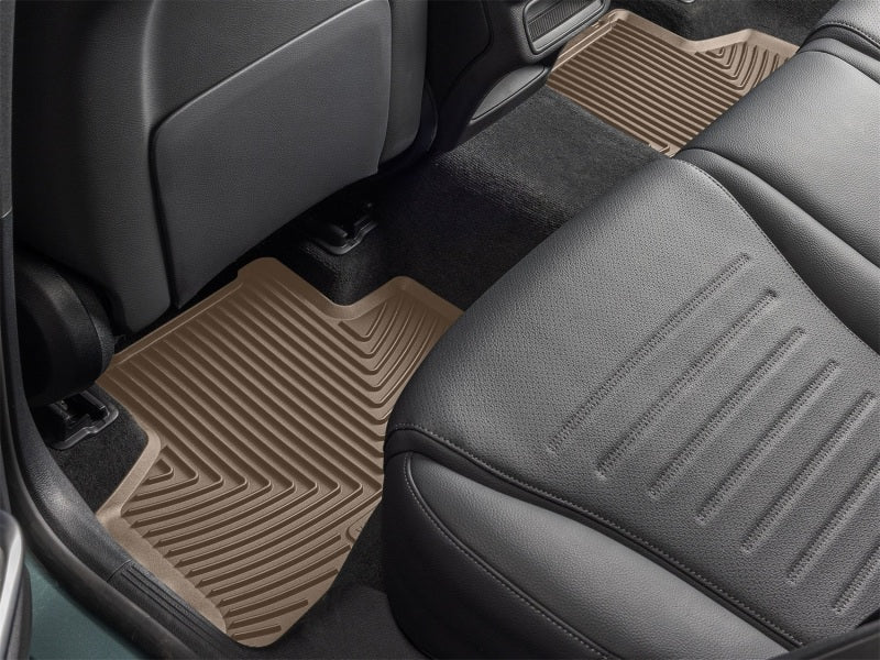 WeatherTech 24-26 Mercedes-Benz AMG GLC 43 Coupe 2nd Row Rear All-Weather Floor Mats - Tan