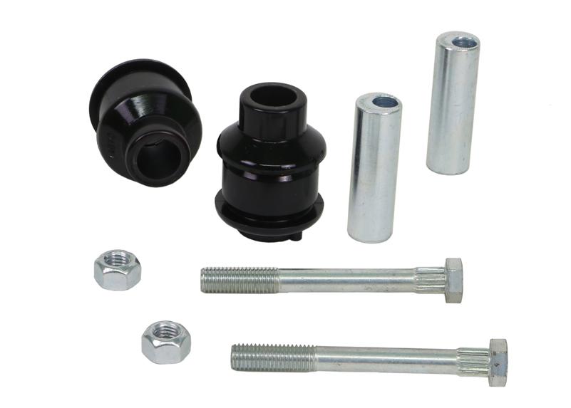 Whiteline Performance Frt Lower Control Arm Inner Rear Offset Adds +/- 0.5Deg Camber Whiteline (2005-2016 120i, 330xi, 320i, 330i, 330Ci, 325xi, 325Ci, 325i, 130i, 335xi, 328xi, 335i, 328i, 128i, 135i, M3, 125i, Z4, 335d, 328i xDrive, 335i xDrive, X1, 335