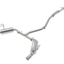 AFE Takeda 2-1/2 IN to 2-1/4 IN 304 Stainless Steel Cat-Back Exhaust System Polished (Honda Civic 2022 L4-1.5L (t)) - 49-36628-P
