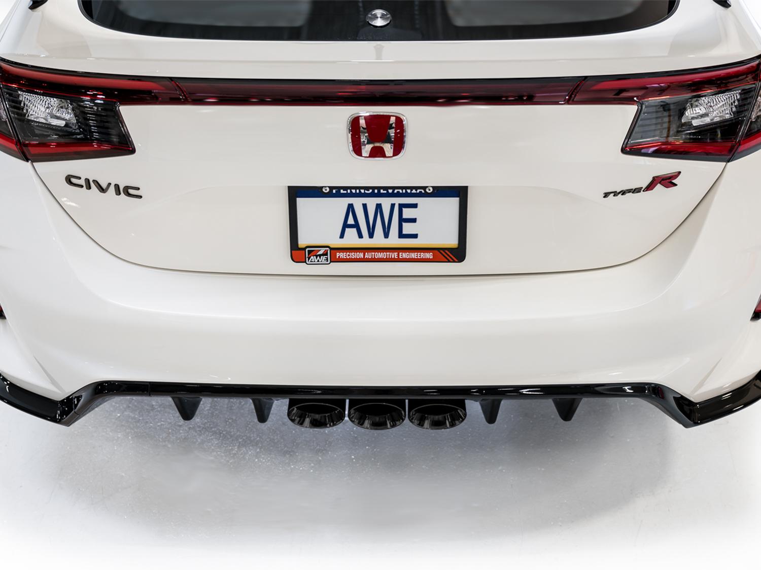AWE Track Edition for FL5 CTR - Triple Diamond Black Tips - 3020-53287