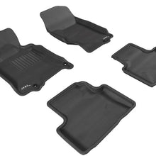 3D MAXpider 2007-2015 Infiniti Q40/G35/37 Kagu 1st & 2nd Row Floormats - Black