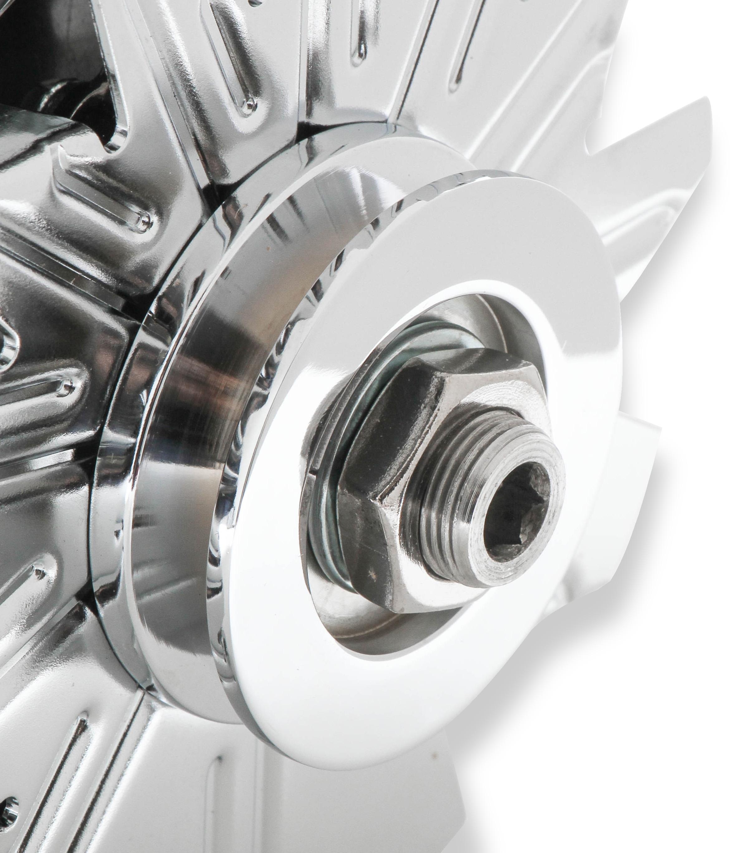 Mr. Gasket 5123 Chrm Alternator-Early Gm Delco