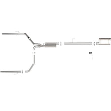 aFe 49-38084-P 2020 Jeep Gladiator (JT) V6-3.6L Vulcan Series 3" to 2-1/2" 304 Stainless Steel Cat-Back Exhaust System