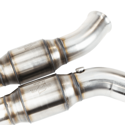 Kooks 3" SS GREEN Catted X-Pipe. 2014-2019 Corvette. Connects to OEM. - 21703300