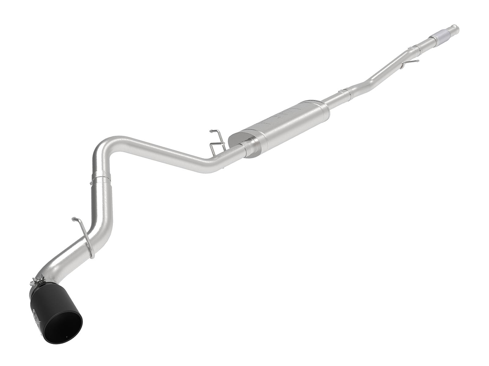 AFE Cat-Back Exhaust System (2019-2020 GM Trucks V6-4.3L/V8-5.3L) - 49-44107-B