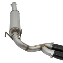 AFE Rebel Series 3-1/2 IN Stainless Steel Cat-Back Exhaust System w/Black Tip (2014-2018 2500, 3500) - 49-42057-B