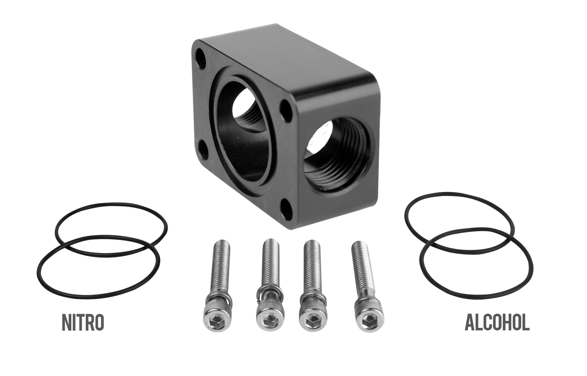 Aeromotive Distribution Block, Spur Gear Pump, 2X An-10 - 11740