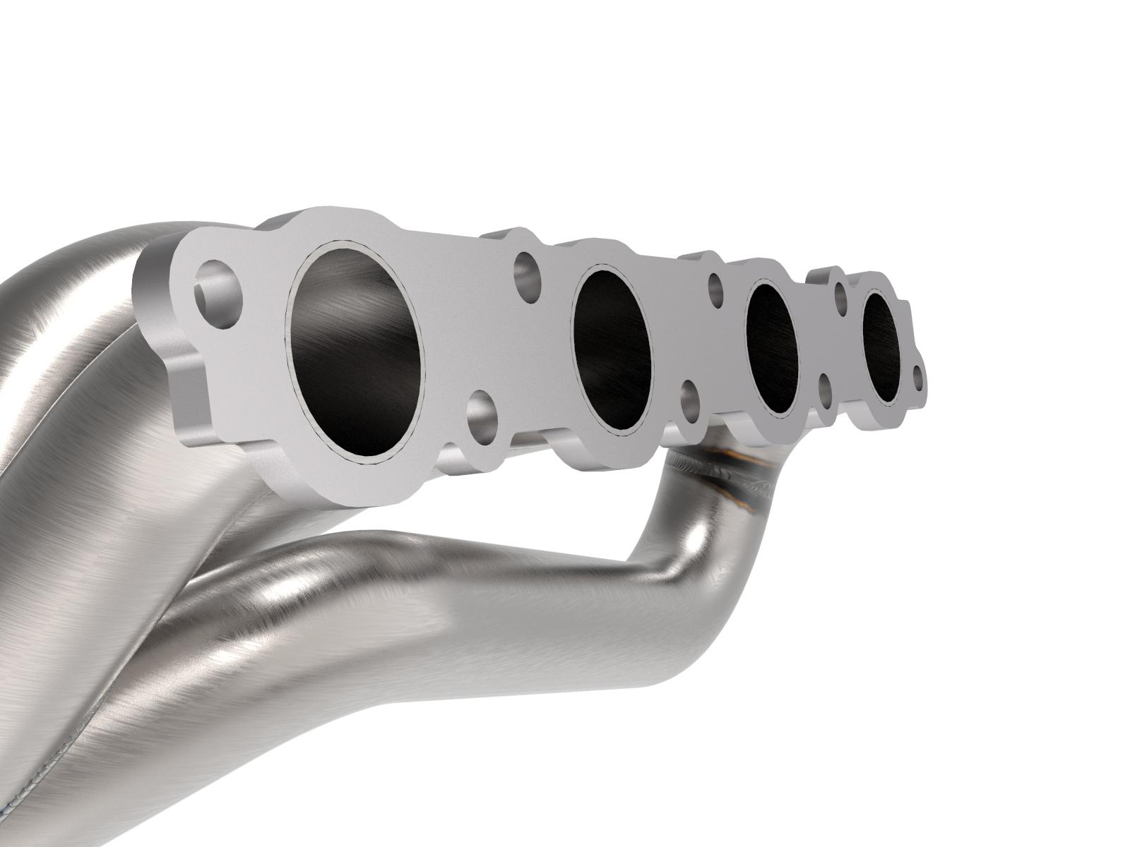 AFE Twisted Steel 304 Stainless Steel Headers (Ford F-250/F-350 20-22 V8-7.3L) - 48-33029