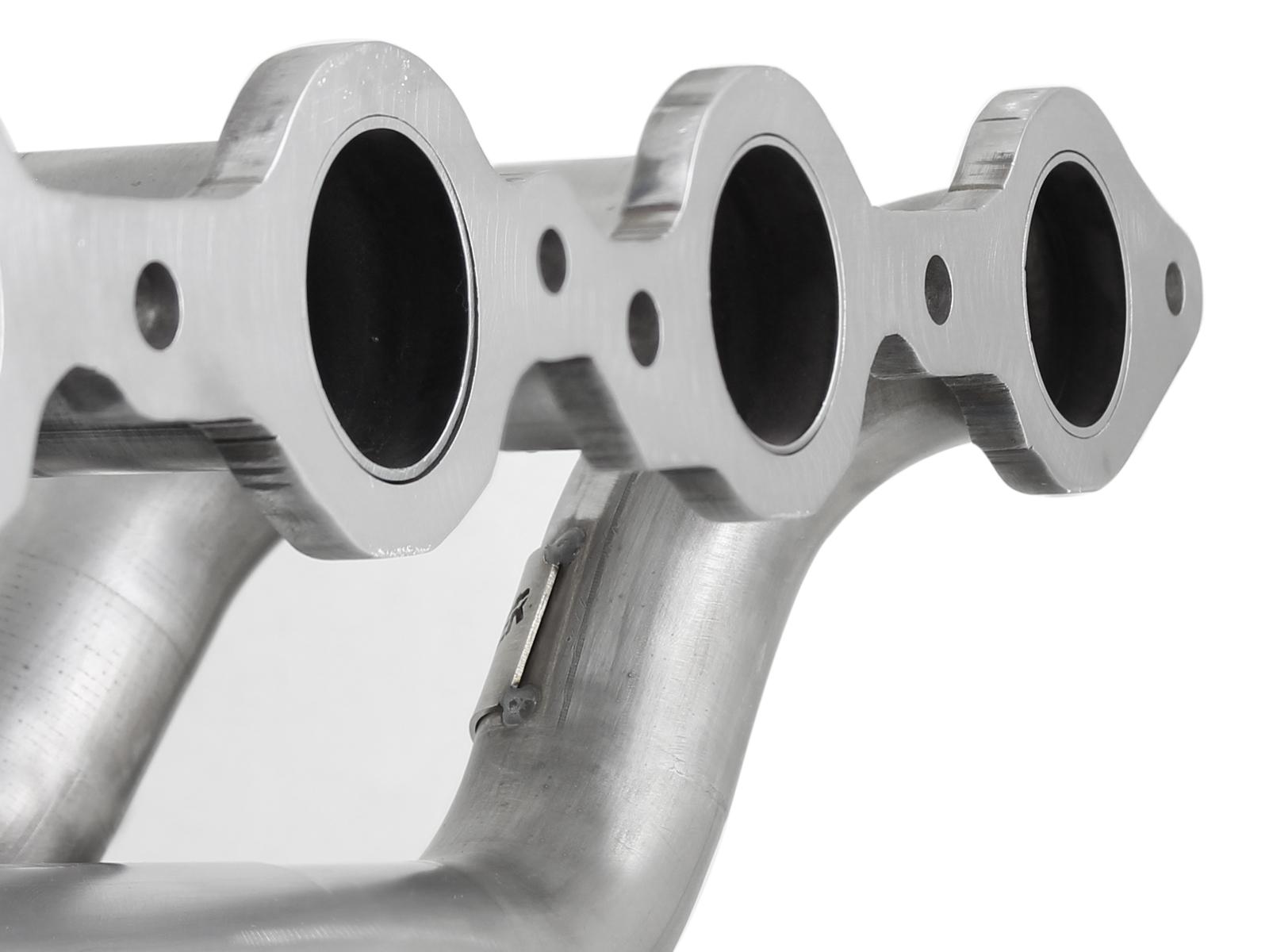 AFE Twisted Steel 409 Stainless Steel Short Tube Header (GM Silverado/Sierra 1500 02-13 V8 (GMT800/900)) - 48-44001