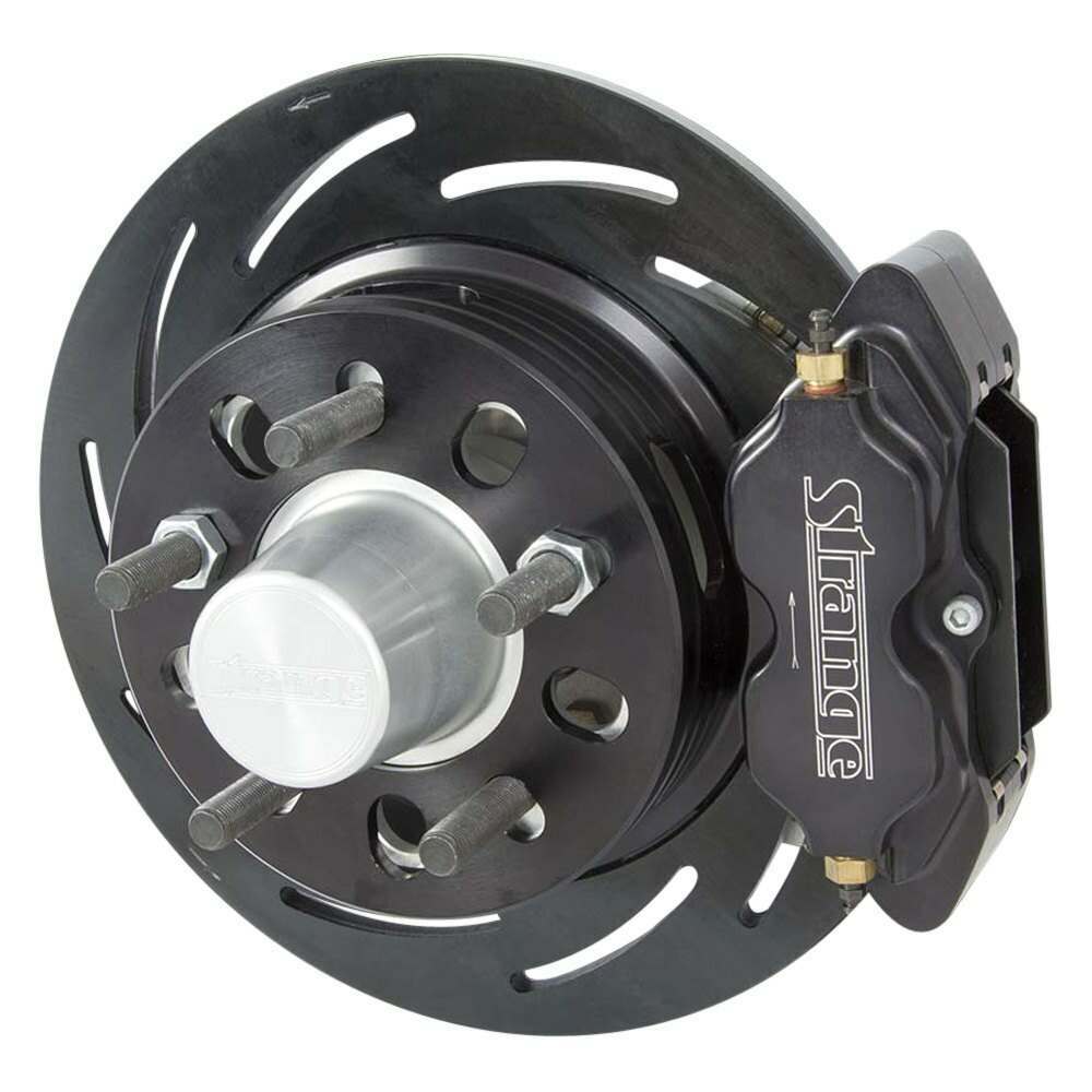 Strange Engineering Front brake kit /Mopar drum spindles /4.50" bc /2 pc rotor - B4156WC2