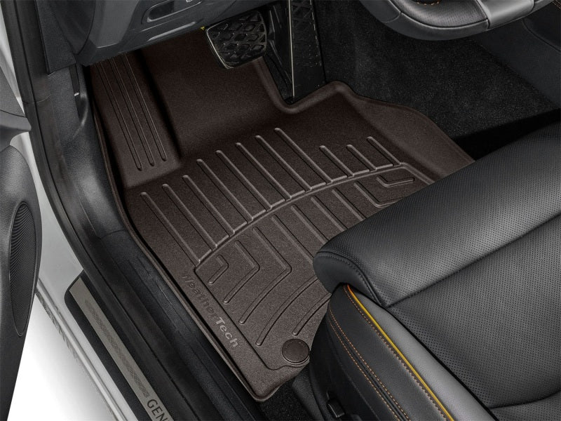 WeatherTech 2026 Genesis GV70 1st Row Front FloorLiner HP - Cocoa