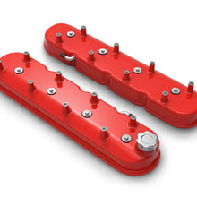 Holley Tall LS Valve Covers - Gloss Red.  - 241-113