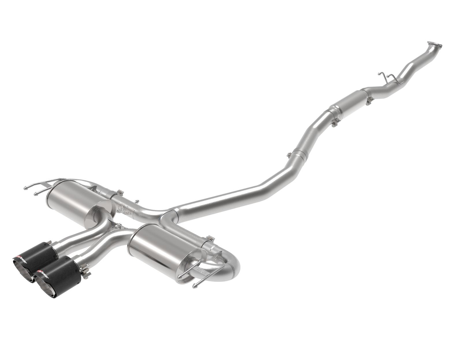 AFE Cat-Back Exhaust System (2017-2020 Honda Civic Sport L4-1.5L (t)) - 49-36624-C