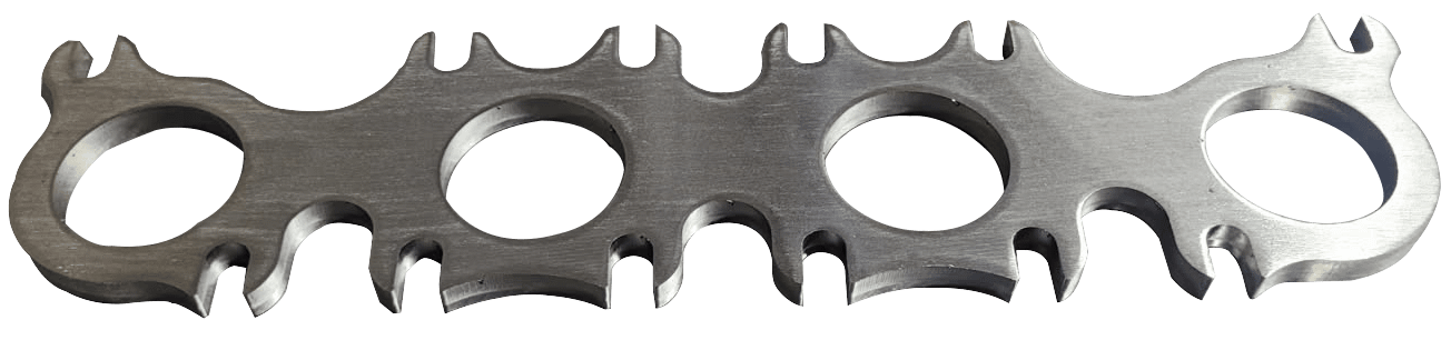 Kooks Dual Pattern Coyote 5.0L/5.2L Header Flange w/ 2" Ports. 3/8" Thick SS. - 70-082