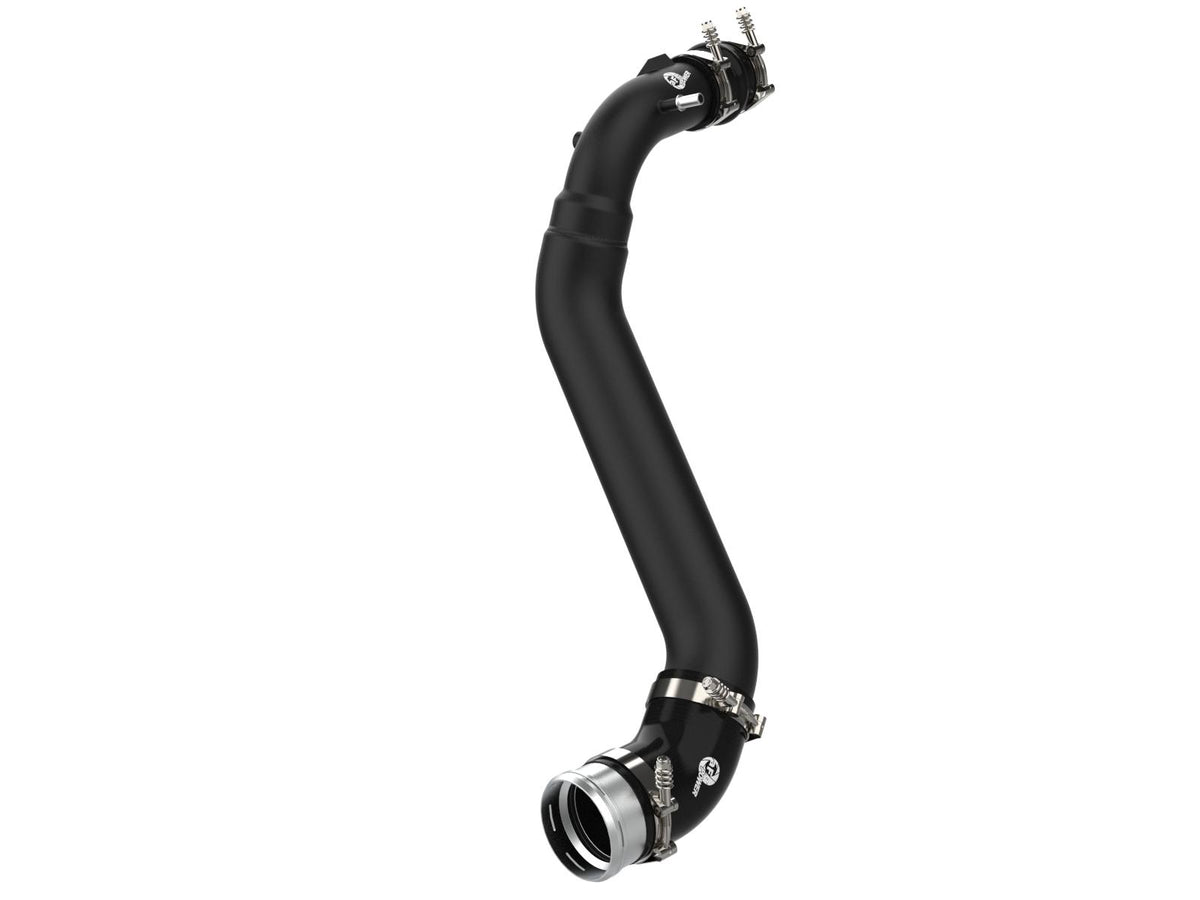 AFE 46-20479-B BladeRunner 3.5 IN to 2.75 IN Aluminum Cold Charge Pipe Black (2021 Ford F-150 2021 V6-2.7 TT)