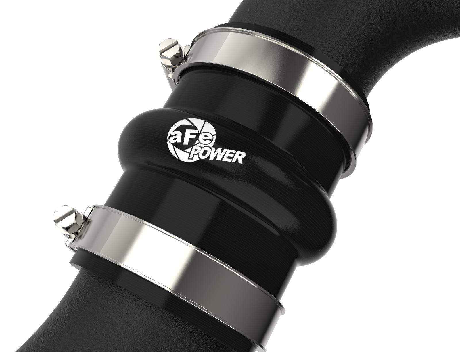 AFE BladeRunner 2-1/2 IN Aluminum Hot Charge Pipe Black (2024 Land Cruiser , Tacoma) - 46-20728-B