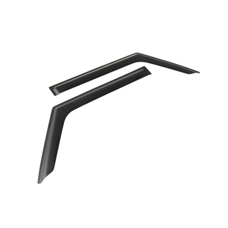 Rugged Ridge Window Visors Matte Black; 18-21 Jeep Wrangler Jl 2-Dr - 11349.16