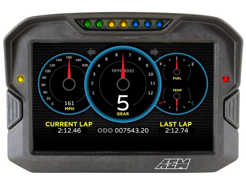 AEM Display Kit, CD-7 Carbon - 30-5700