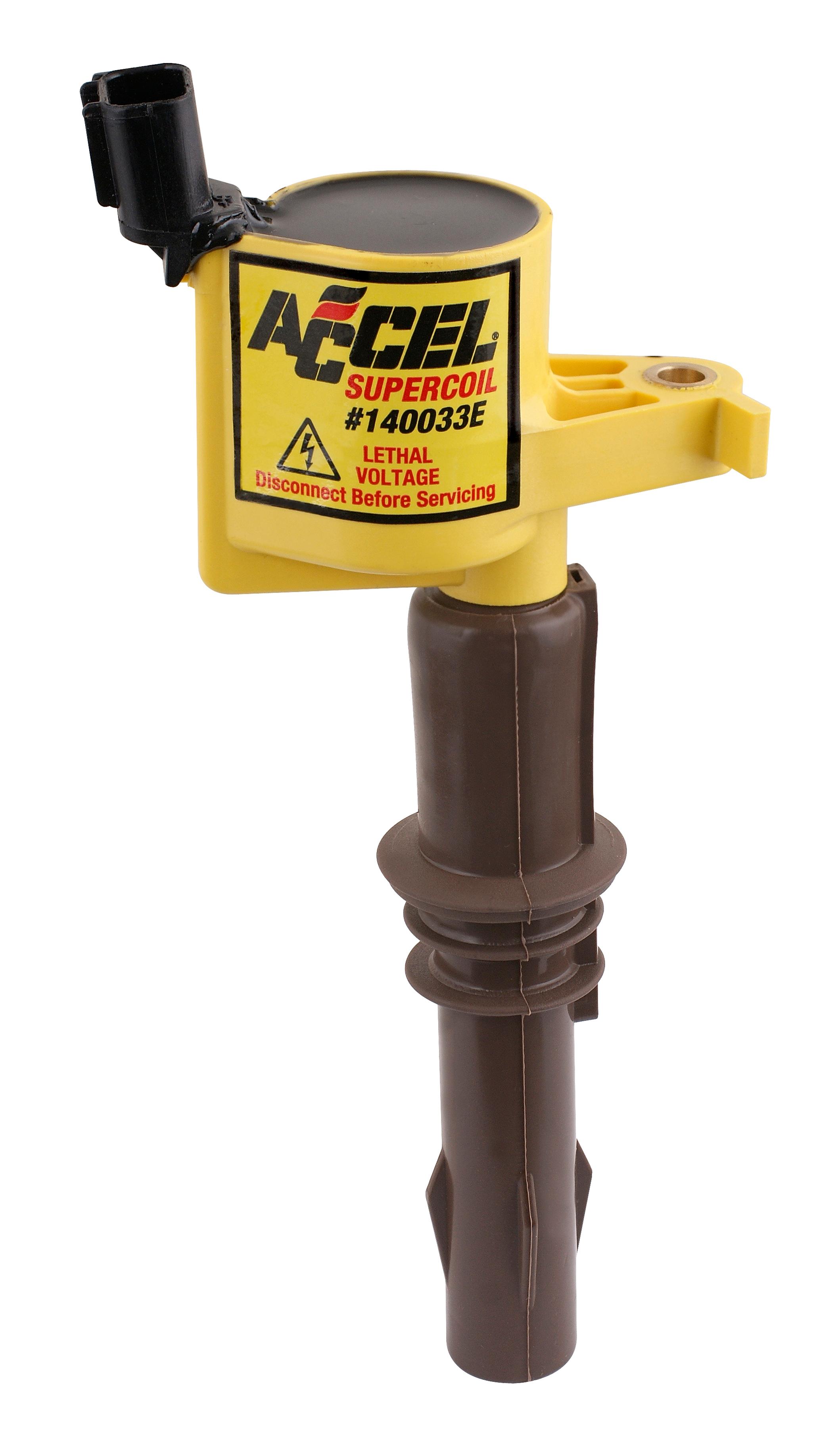 Accel 140033E Coil,Ford Mod Eng 3V Ext Boot