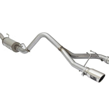 AFE Rebel Series 2-1/2in 409 Stainless Steel Cat-Back Exhaust System w/Polished Tip - 49-48056-P