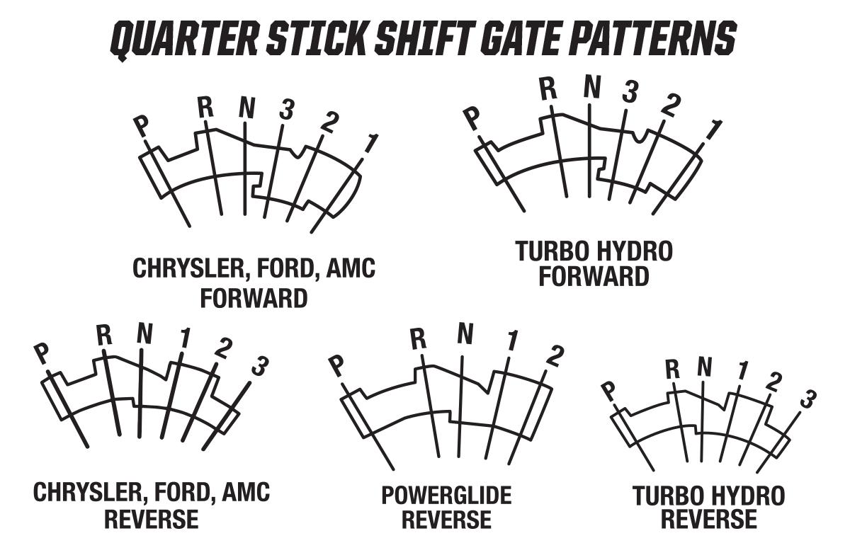 Hurst 3160009 Quarter Stick-Ford/Chry/Amc
