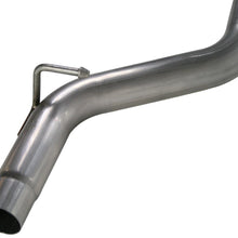 AFE Large Bore-HD 2-1/2 IN 409 Stainless Steel Cat-Back Exhaust System (2012-2014 Passat) - 49-46404