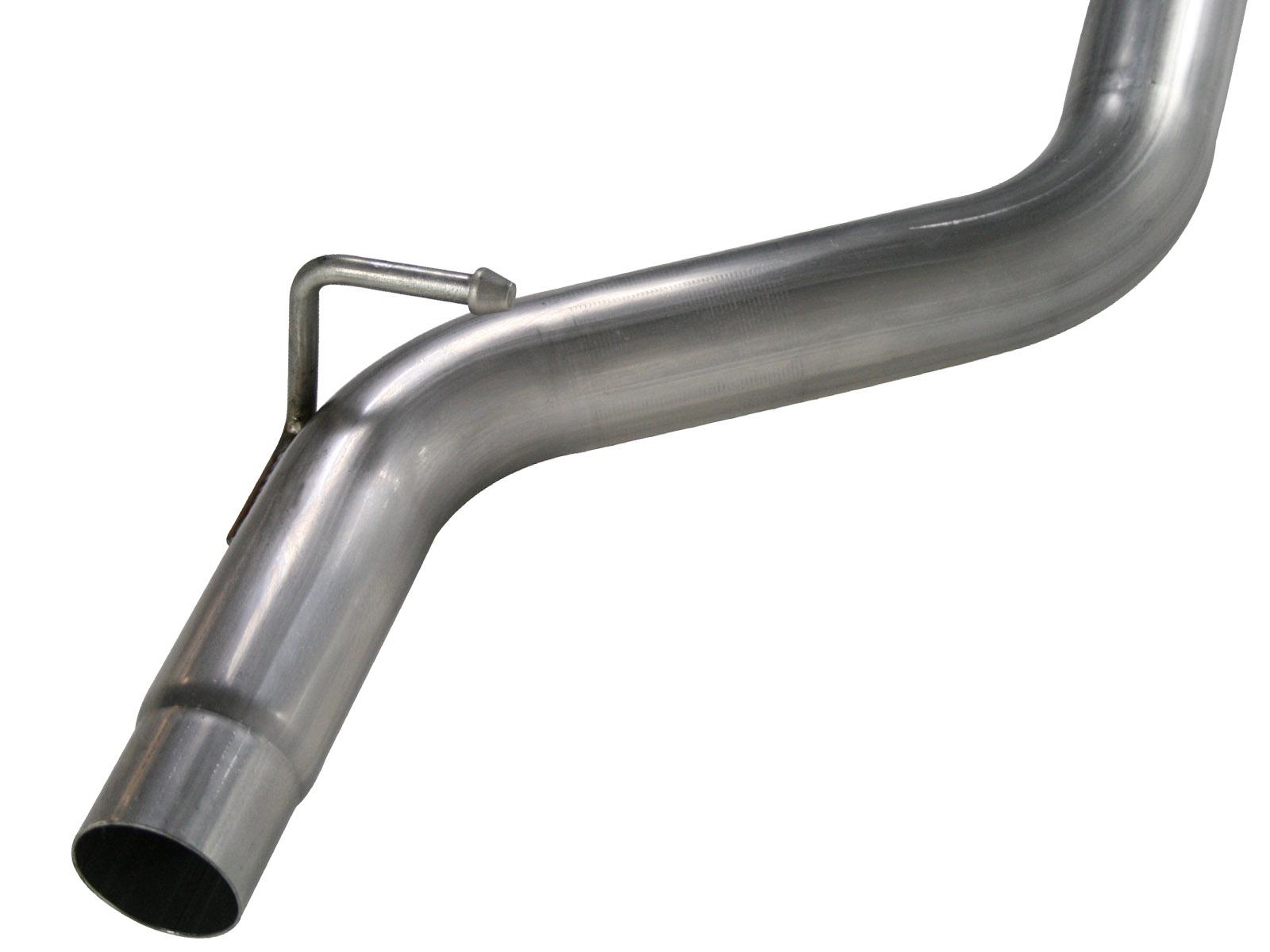AFE Large Bore-HD 2-1/2 IN 409 Stainless Steel Cat-Back Exhaust System (2012-2014 Passat) - 49-46404