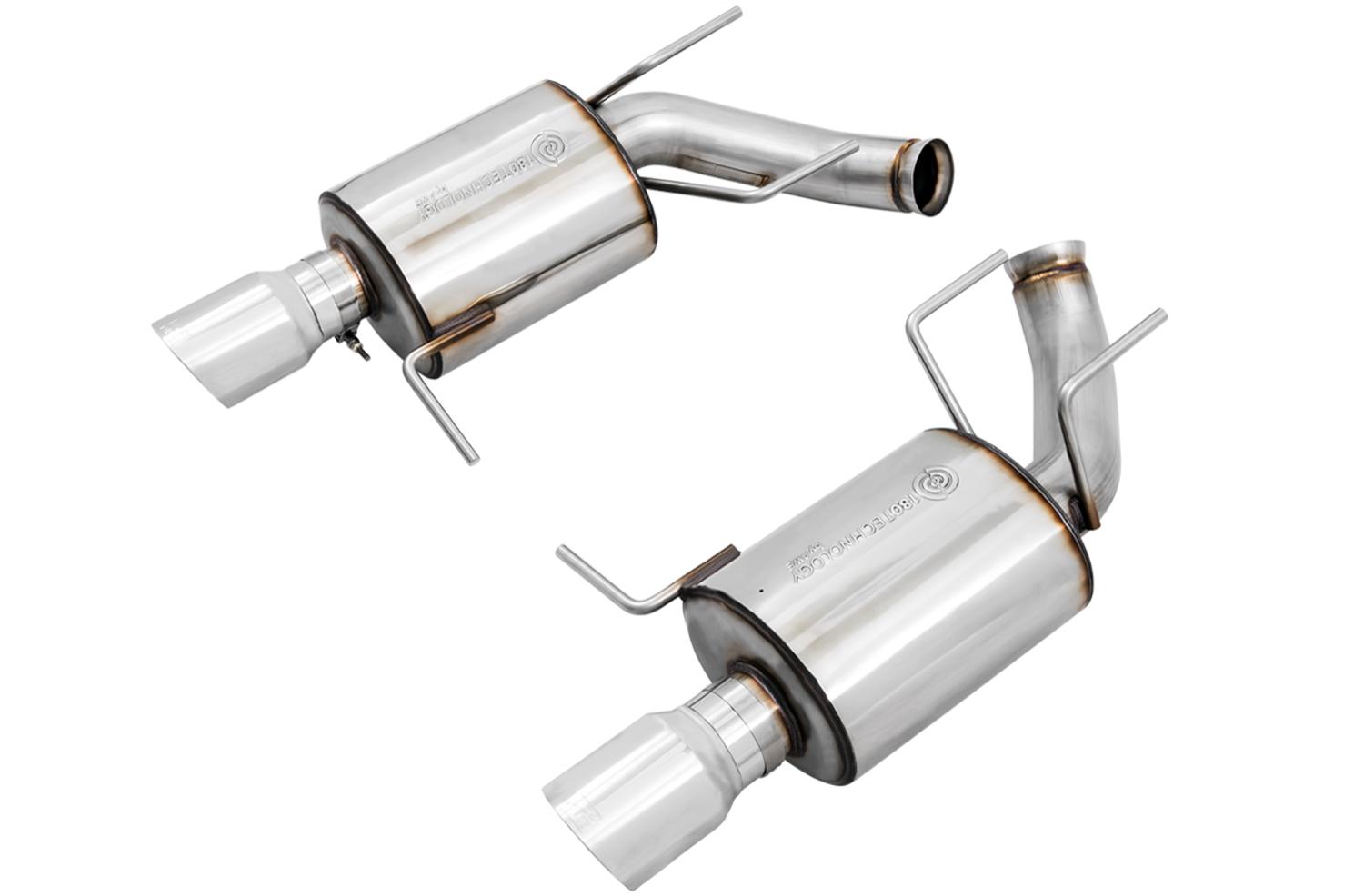 AWE 3015-32094 2011-2014 Mustang GT Touring Edition Axle-back - Chrome Silver Tips