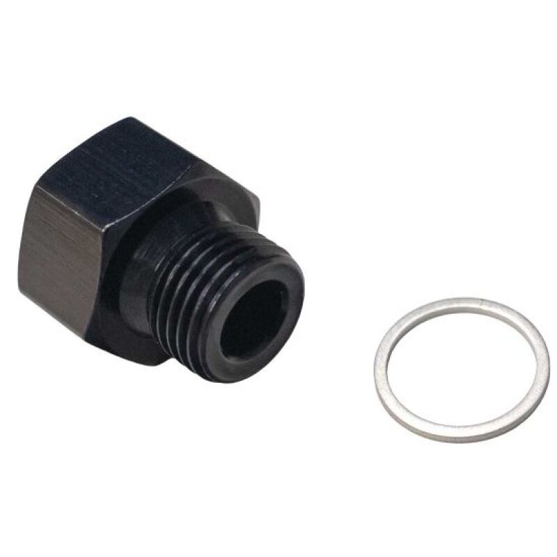 Moroso Oil Pressure Fitting Adapter, GM LS, M16 x 1.5 To 1/8" N.P.T - 49515