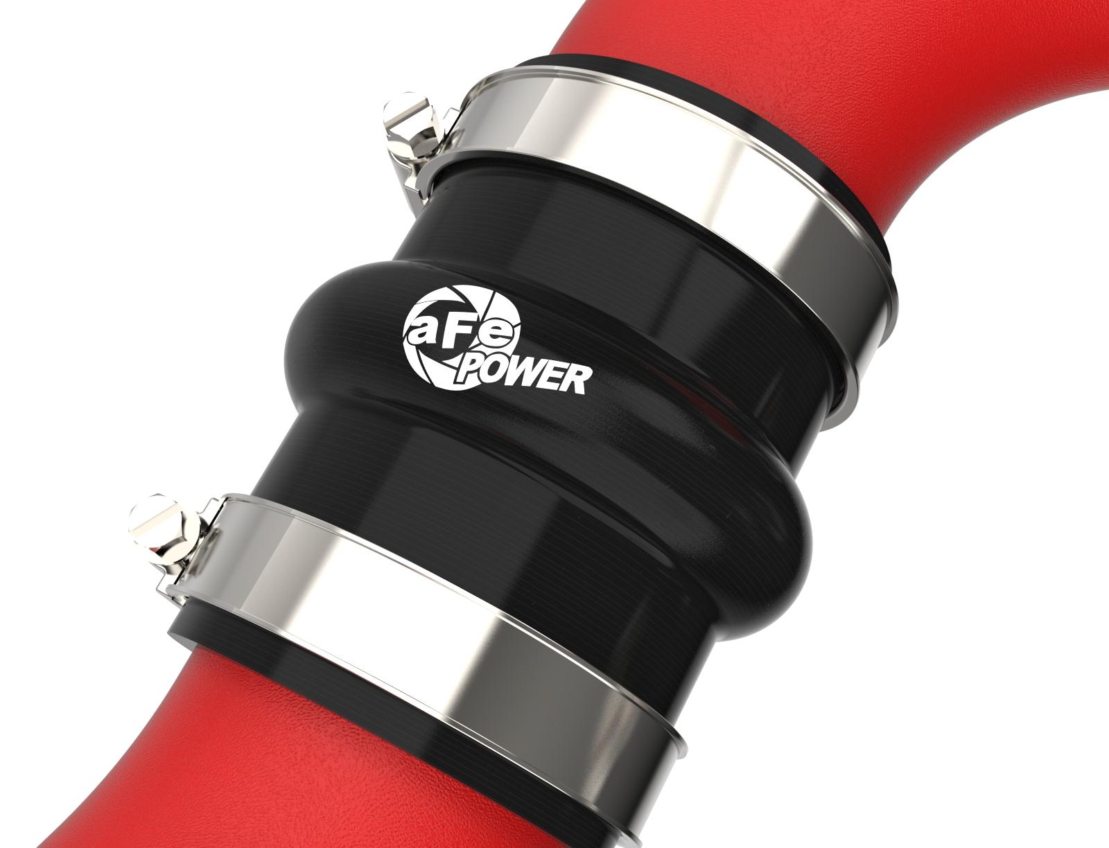 AFE BladeRunner 2-1/2 IN & 3 IN Aluminum Hot and Cold Charge Pipe Kit Red (2024 Land Cruiser , Tacoma) - 46-20724-R