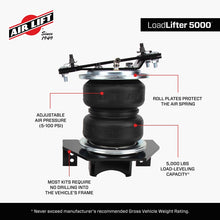 Air Lift Performance Loadlifter 5000 Load Support Kit For The 2024-2025 Toyota Tacoma 4Wd. (2024-2025 Toyota Tacoma) - 57386