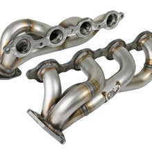 AFE Twisted Steel 1-3/4 IN 304 Stainless Steel Short Tube Header (GM Silverado/Sierra 1500 19-24 V8-5.3L/6.2L) - 48-34134