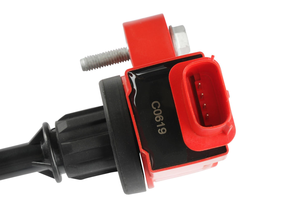 Blaster Ignition Coil, 2013-2020 GM 4-cylinder Engines, Red, Individual.  - 8238