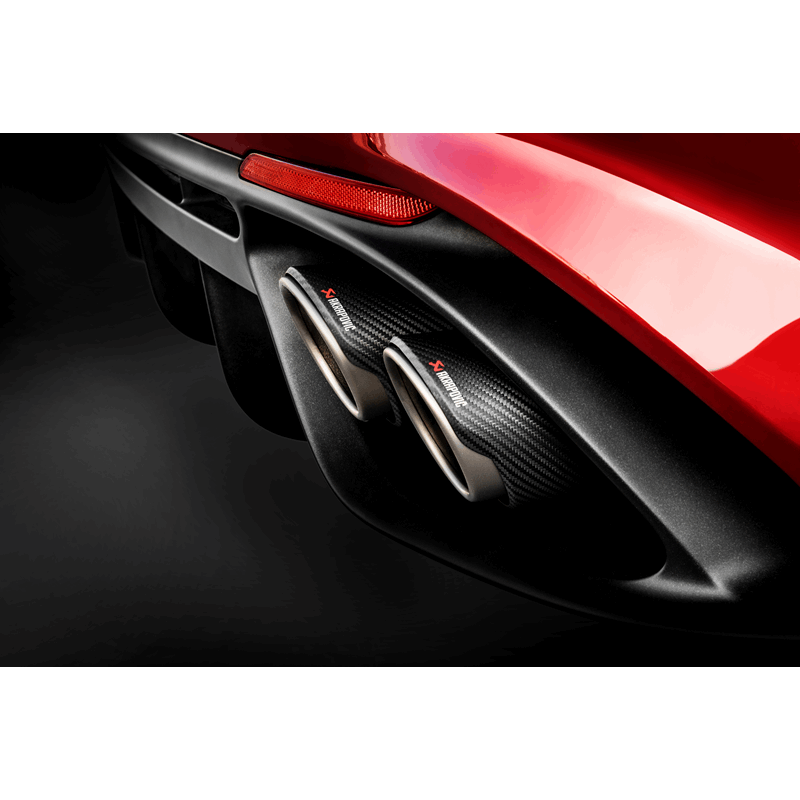 Akrapovic 2018-2020 Alfa Romeo Slip-On Line (Titanium). (2017-2020 Giulia) - S-AR/TI/7H