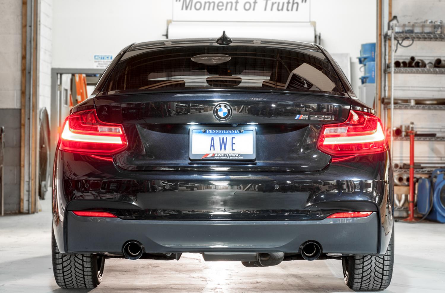 AWE Touring Edition Axle-back Exhaust for BMW F22 M235i / M240i - 3010-33034