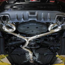 AFE Takeda 3 IN to 2-1/4 IN 304 Stainless Steel Cat-Back Exhaust w/ Black Tip (2015-2021 WRX , WRX STI) - 49-36810-C