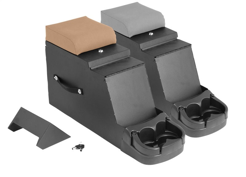 Rugged Ridge Center Console Stereo Security Gray; 76-95 Jeep Cj/Wrangler Yj - 13104.09