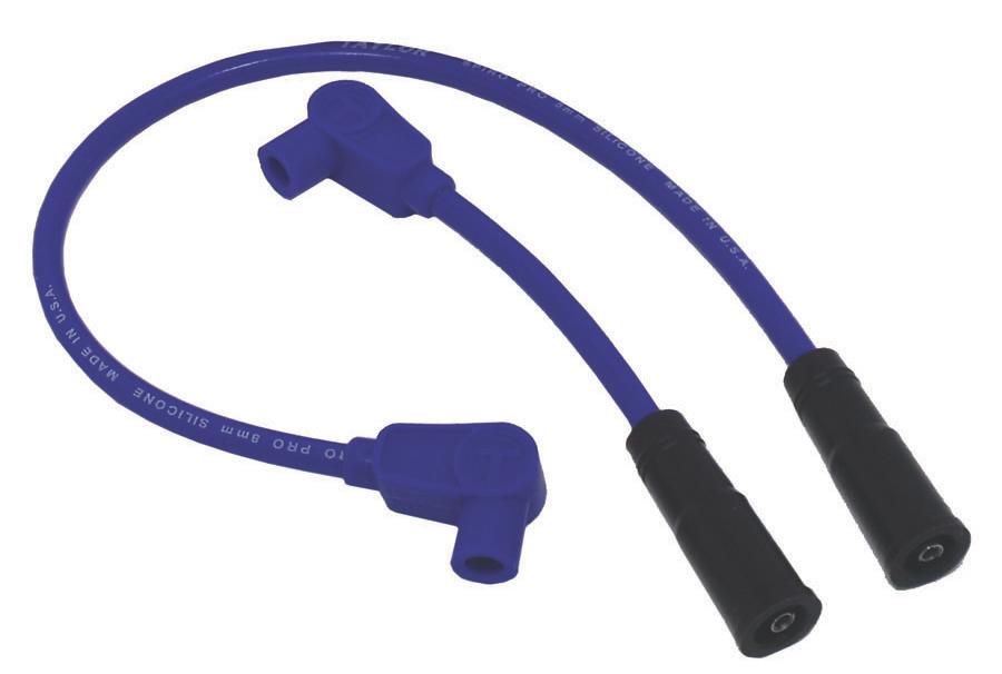 TAYLOR CABLE 8mm Spiro-Pro blue 19/7in custom MC 90 Spark Plug Wires - 10631