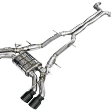 AWE SwitchPath™ Exhaust for Cadillac CT4-V Blackwing - Diamond Black Tips - 3025-43436