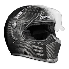 Simpson Racing Motorcycle Outlaw Bandit 3 Helmet - Carbon Fiber - OB3CXL