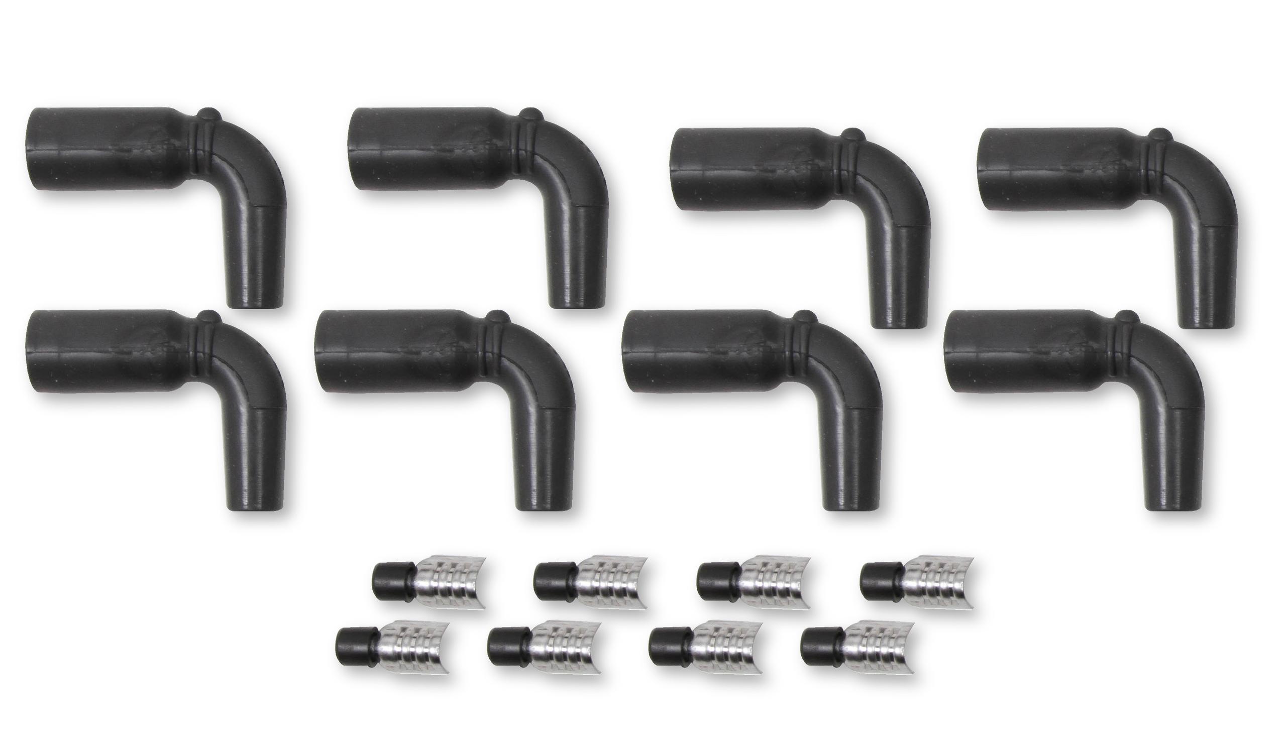 LT1, 90 Degree Boots &amp; Terminals, 8-Pack.  - 33038