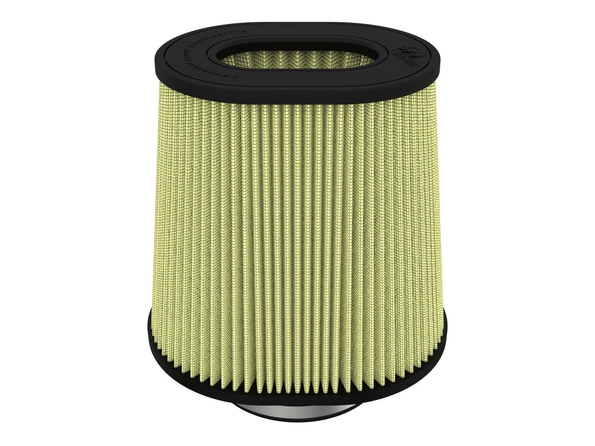 AFE Magnum FORCE Intake Replacement Air Filter w/ Pro GUARD 7 Media (5-1/2 IN F x (10x8) IN B x (8x6) T (Inverted) x 9 IN H) - 72-91149