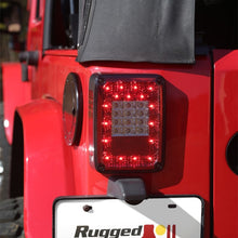 Rugged Ridge Tail Light Kit Led Smoke; 07-18 Jeep Wrangler Jk - 12403.88