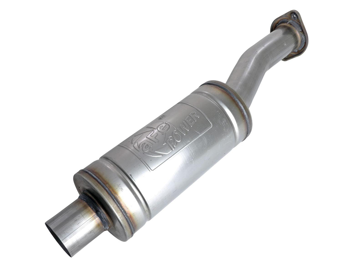 AFE Vulcan Series 409 Stainless Steel Resonator Upgrade Pipe (Fits aFe POWER Exhaust Systems) - 49C43132
